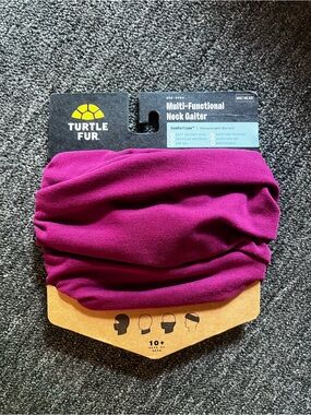Turtle Fur Multi-Functional Neck Gaiter - Magenta